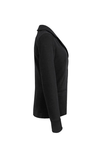 Hakro Damen Sweatblazer 260 Premium schwarz