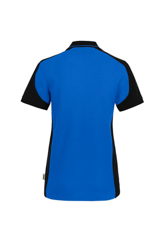 Hakro Damen Poloshirt 339  Poloshirt Contrast MIKRALINAR® ECO royalblau/schwarz