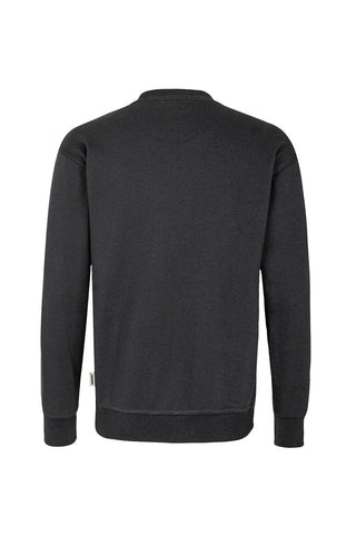 Hakro Herren/Unisex Sweatshirt 475 MIKRALINAR® karbongrau