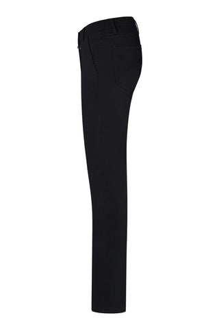 Hakro Damen Stretchhose 706  Chinohose X-Stretch schwarz