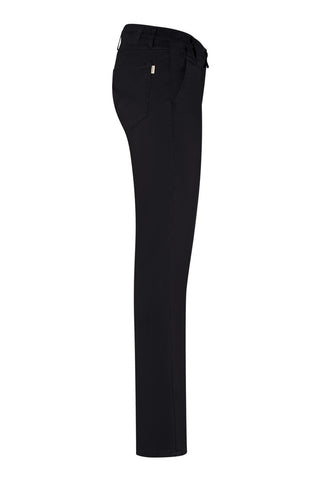 Hakro Damen Stretchhose 706  Chinohose X-Stretch schwarz