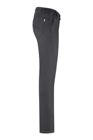 Hakro Damen Stretchhose 706  Chinohose X-Stretch karbongrau