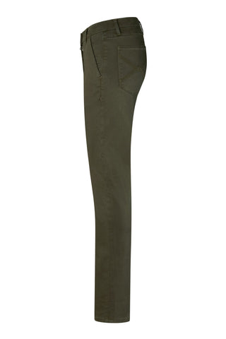 Hakro Damen Stretchhose 706  Chinohose X-Stretch olive