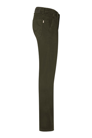 Hakro Herren/Unisex Stretchhose 707 Chinohose X-Stretch olive