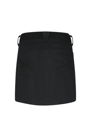 Hakro Damen Performanceskort 712 X-Stretch schwarz