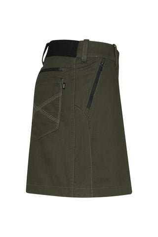 Hakro Damen Performanceskort 712 X-Stretch olive