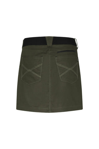 Hakro Damen Performanceskort 712 X-Stretch olive