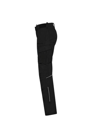 Hakro Damen Performancehose 714 X-Stretch schwarz