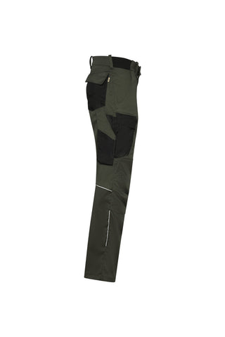 Hakro Herren/Unisex Performancehose 715 X-Stretch olive