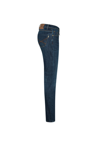 Hakro Damen Jeanshose 730 X-Stretch Eco indigo