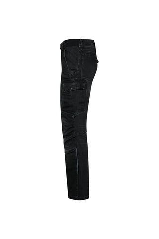 Hakro Herren/Unisex Jeanshose 734 X-Stretch Eco schwarz