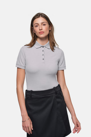 Hakro Damen Poloshirt 369 MIKRALINAR® ECO titan