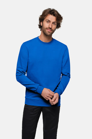 Hakro Herren/Unisex Sweatshirt 475 MIKRALINAR® ultramarinblau