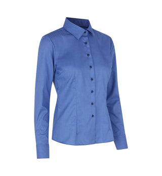 Seven Seas by ID Damen Bluse SS740 Royal Oxford