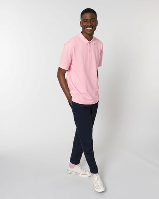 Stanley/Stella Unisex Prepster Poloshirt Cotton Pink
