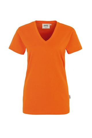 Hakro Damen V-Shirt 126 Classic orange