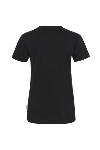 Hakro Damen V-Shirt 181 MIKRALINAR® schwarz