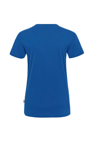 Hakro Damen V-Shirt 181 MIKRALINAR® royalblau