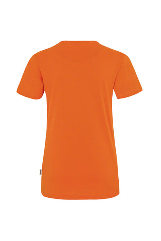 Hakro Damen V-Shirt 181 MIKRALINAR® orange