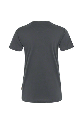 Hakro Damen V-Shirt 181 MIKRALINAR® anthrazit