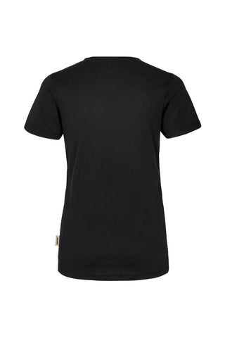 Hakro Damen V-Shirt 187 COOLMAX® schwarz