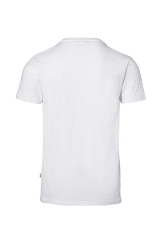 Hakro Herren/Unisex Stretch V-Shirt 272 Essential weiß