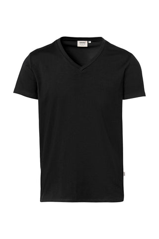 Hakro Herren/Unisex Stretch V-Shirt 272 Essential schwarz