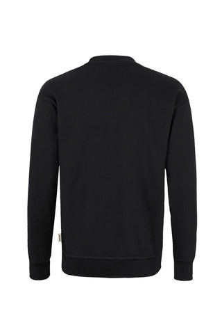 Hakro Herren/Unisex Sweatshirt 475 MIKRALINAR® schwarz