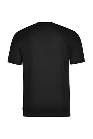 Hakro Herren/Unisex T-Shirt 510 MIKRALINAR® PROECO hp schwarz