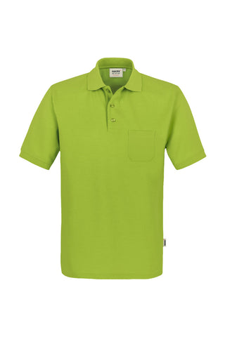 Hakro Herren/Unisex Pocket-Poloshirt 812 MIKRALINAR® kiwi