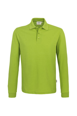 Hakro Herren/Unisex Longsleeve Polo 815 MIKRALINAR® kiwi