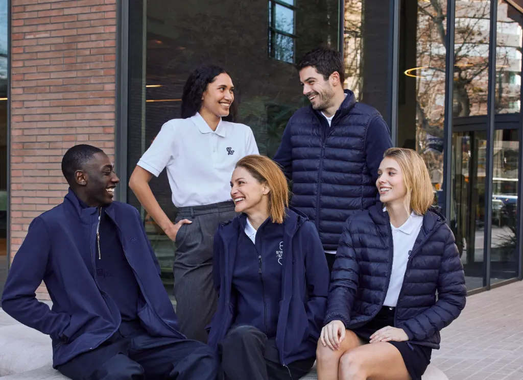 Softshelljacken mit Logo-Veredlung