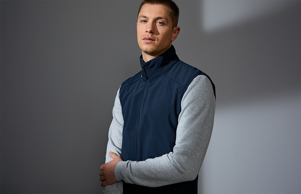 Identity Soft Shell-Weste | funktional    Herren 0824