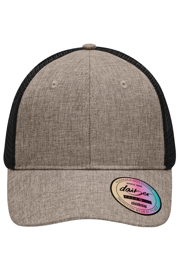 Daiber 6 Panel Mesh Cap Melange MB6244