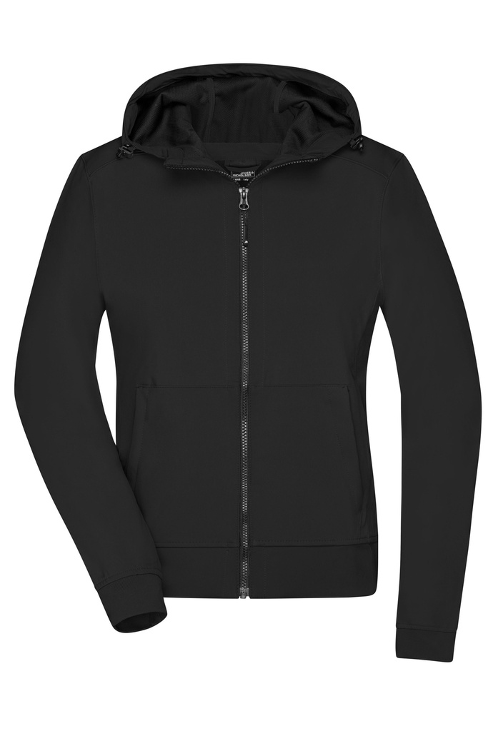 Daiber Ladies' Hooded Softshell Jacket JN1145