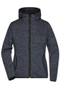 Daiber Ladies' Knitted Fleece Hoody JN588