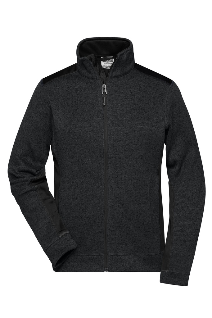 Daiber Ladies' Knitted Workwear Fleece Jacket - STRONG - JN861