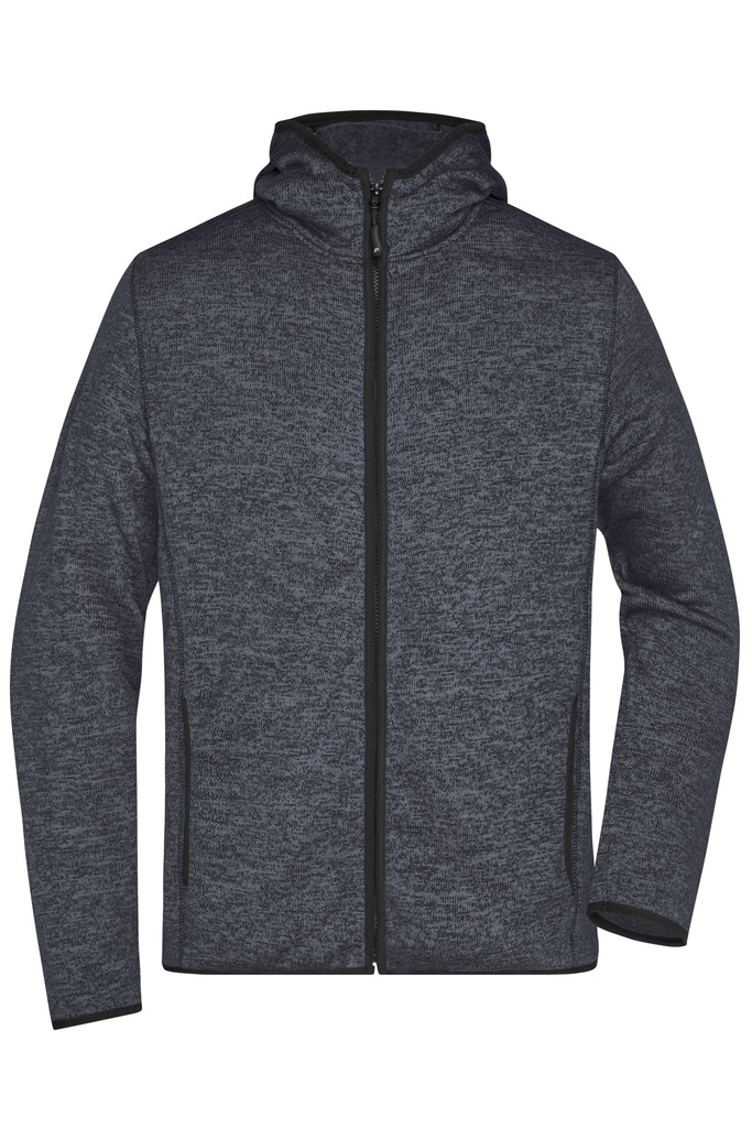 Daiber Men's Knitted Fleece Hoody JN589