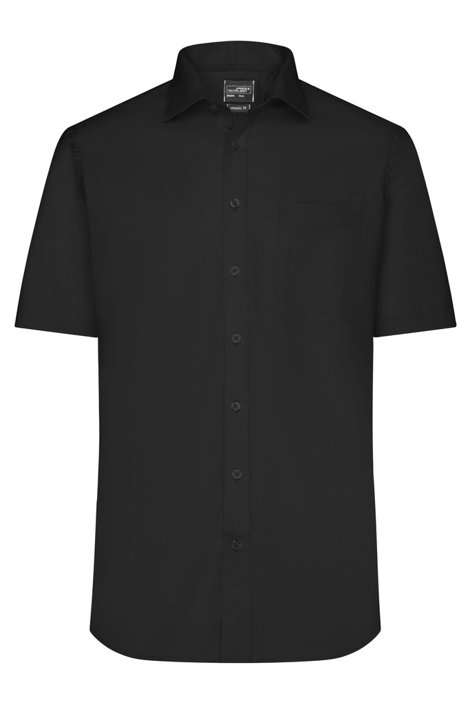 Daiber Men's Shirt Short-Sleeved Micro-Twill JN684