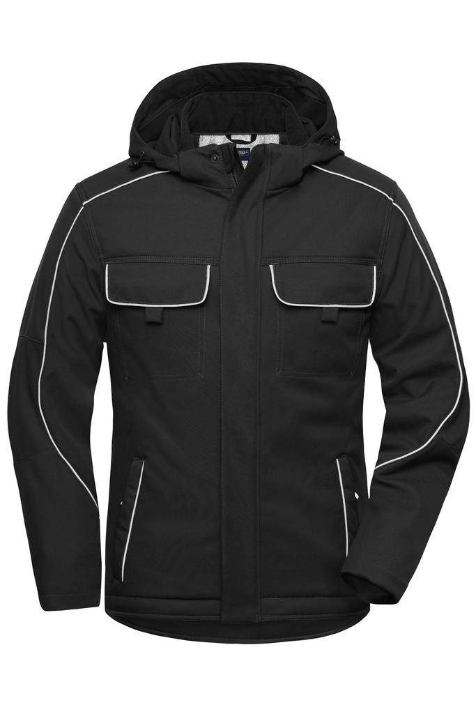 Daiber Workwear Softshell Padded Jacket - SOLID - JN886