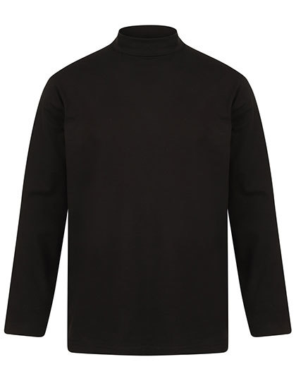 Henbury Roll-Neck Long-Sleeve Top W020