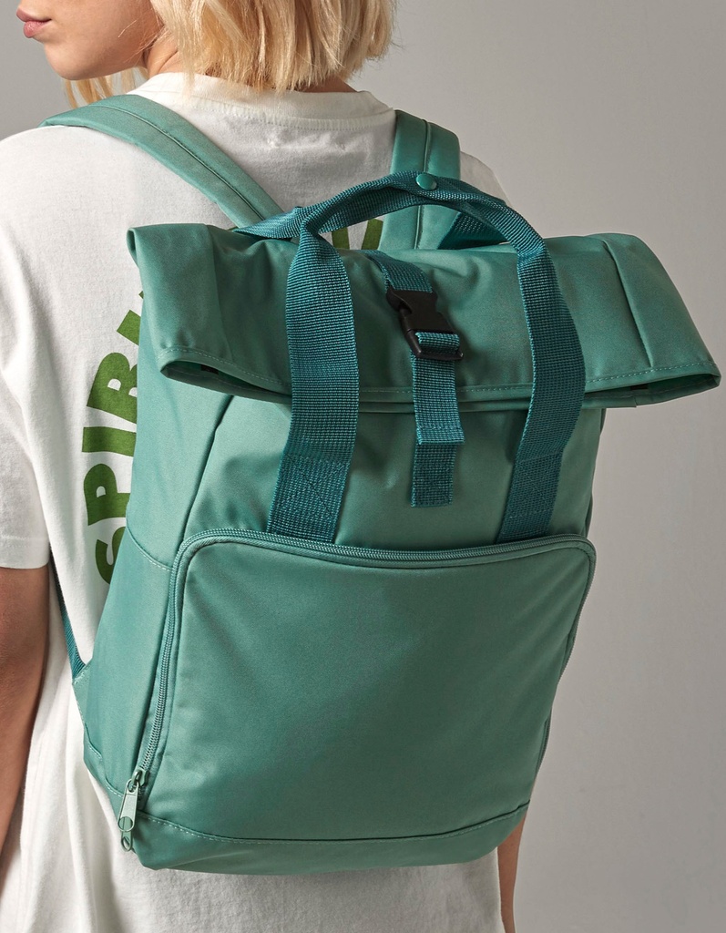BagBase Twin Handle Roll-Top Backpack BG118