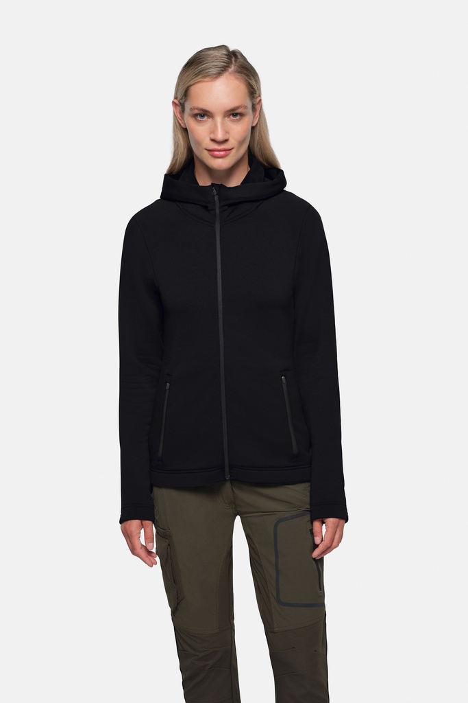HAKRO Damen Kapuzen-Tecjacke ECO 0273