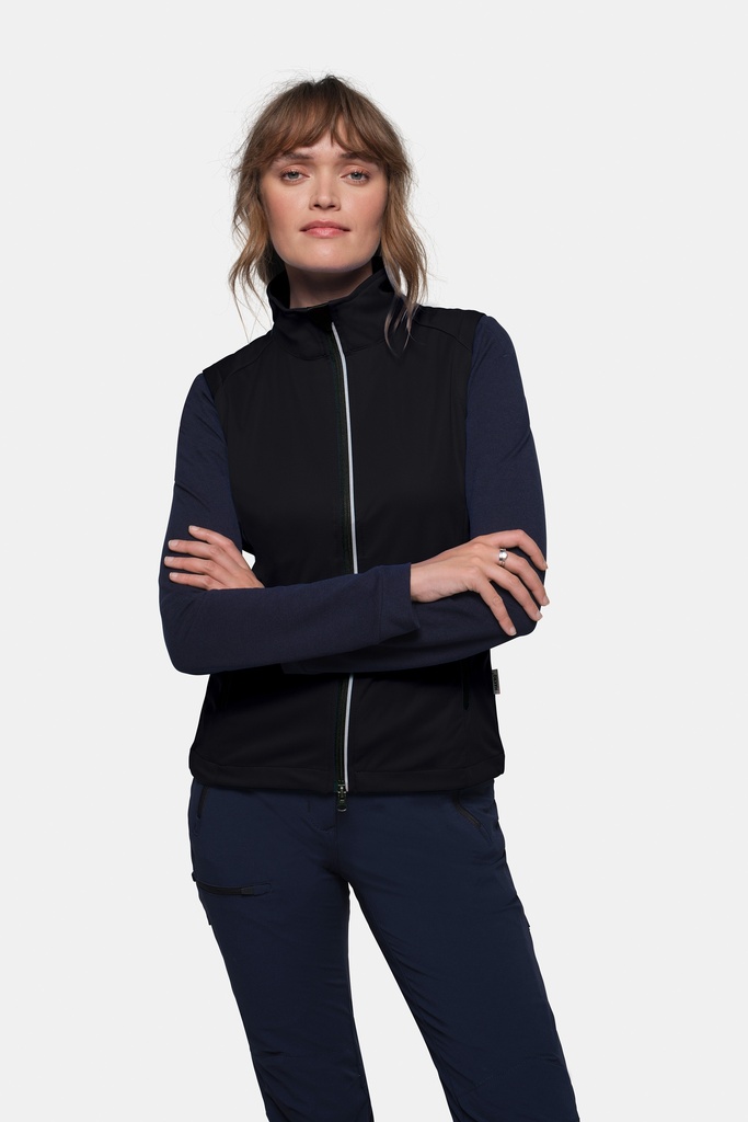 HAKRO Damen Light-Softshellweste 0254
