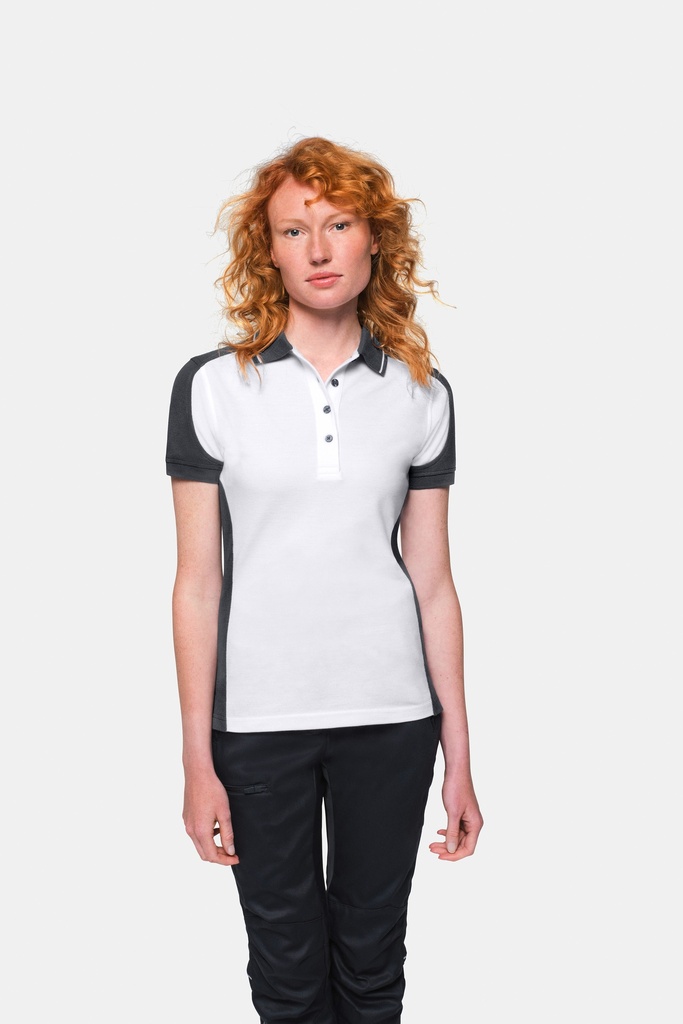 HAKRO Damen Poloshirt Contrast MIKRALINAR® 0239