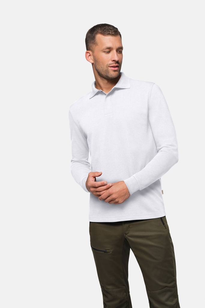 HAKRO Longsleeve-Poloshirt MIKRALINAR® HACCP 0821