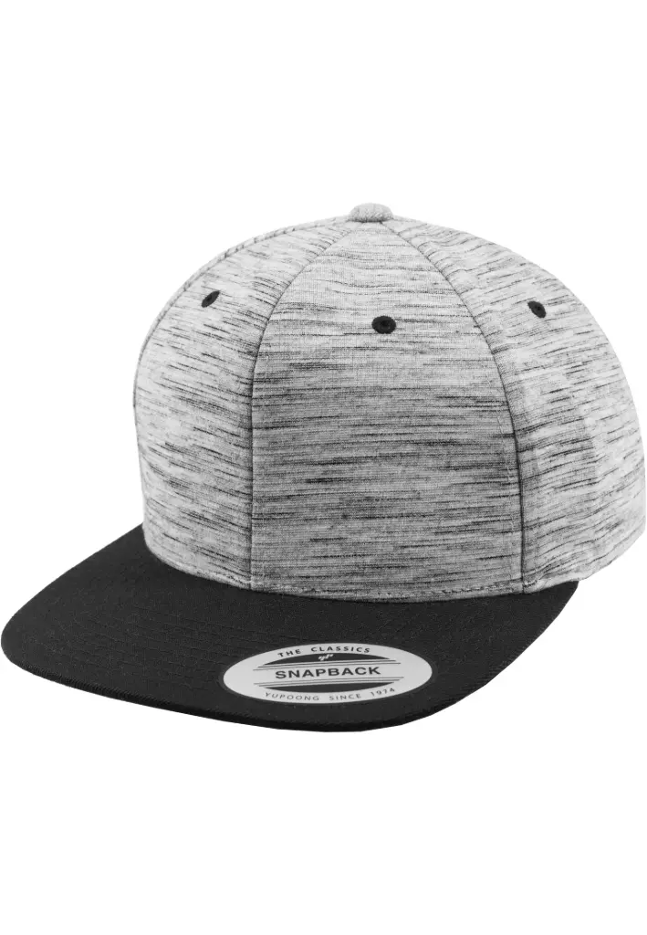 Stripes Melange Crown Snapback