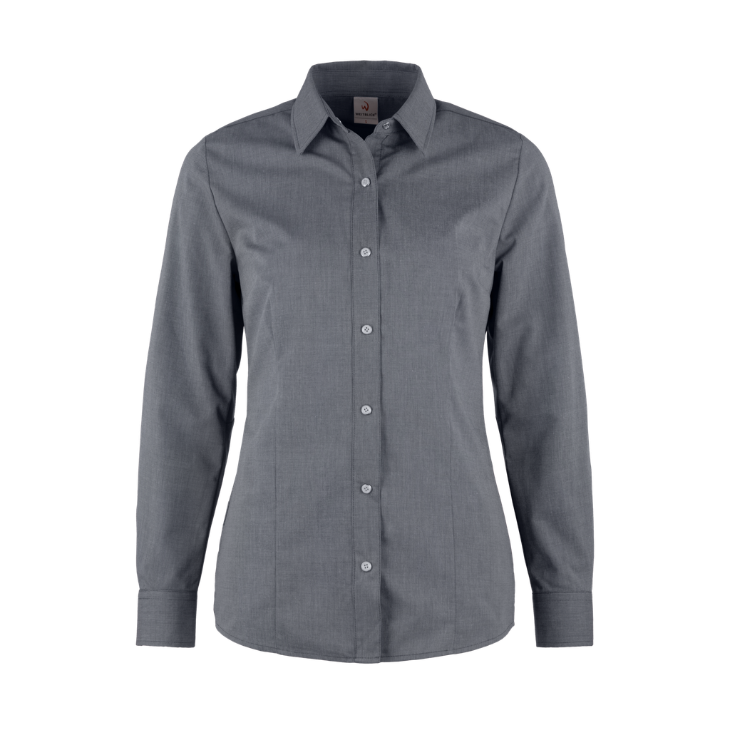 Weitblick CONCEPT Bluse 1/1, meliert, Damen