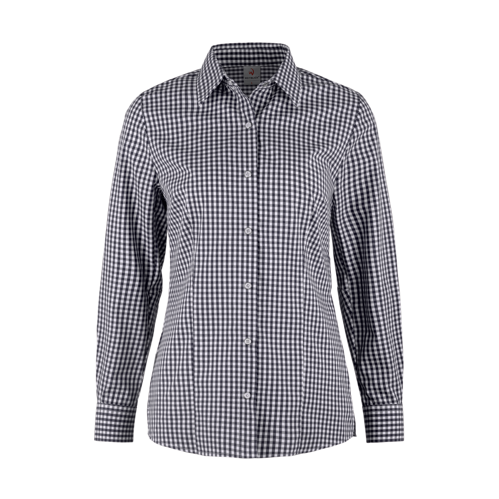 Weitblick CONCEPT Bluse 1/1, kariert, Damen
