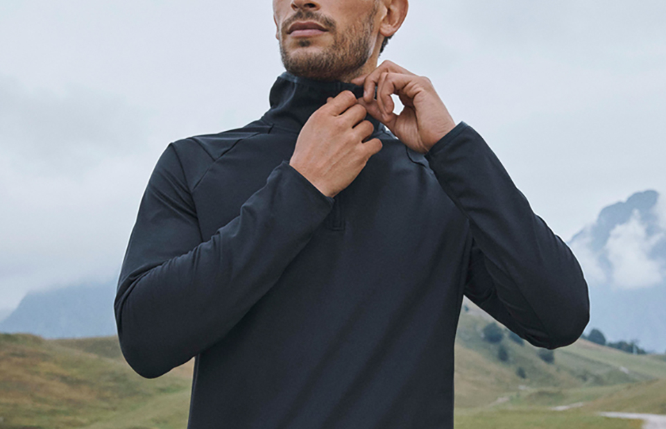 Identity GEYSER stretch trainer | ¼ zip Herren G21090